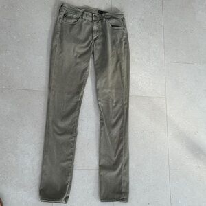 AG Adriano Goldschmied The Eddie Mid Rise Skinny Straight Leg Jeans